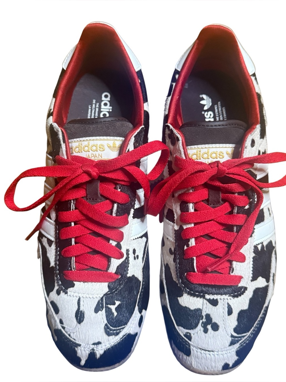 adidas Japan Originals “Aurora Coffee” Cow Print Sneakers Women’s Size 10.5